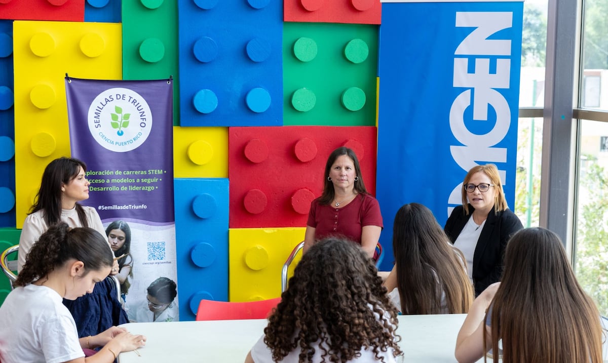 Líderes de Amgen inspiran a la próxima generación de científicas en Puerto Rico