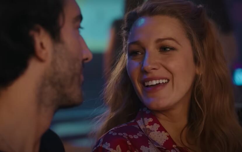 Justin Baldoni, a la izquierda, y Blake Lively, a la derecha, protagonizaron la película "In Ends With Us".