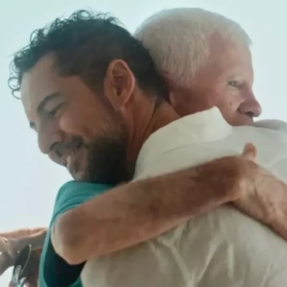 David Bisbal y su papá, Pepe Bisbal.