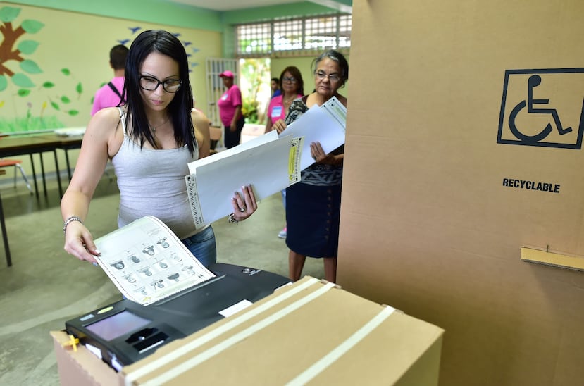 Se determinó contar los votos marcados en blanco por la máquina de escrutinio electrónico. (Archivo / GFR Media)