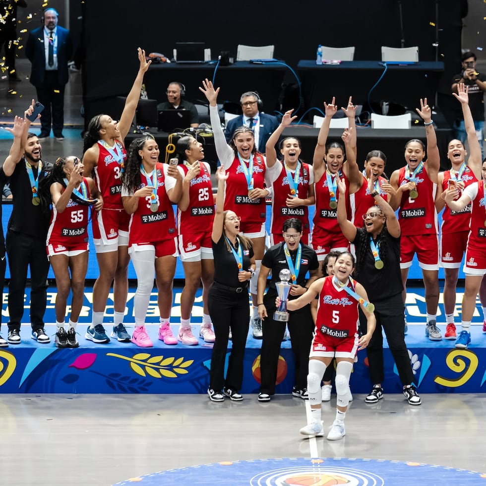 Las boricuas revalidaron su oro en el Centrobasket.