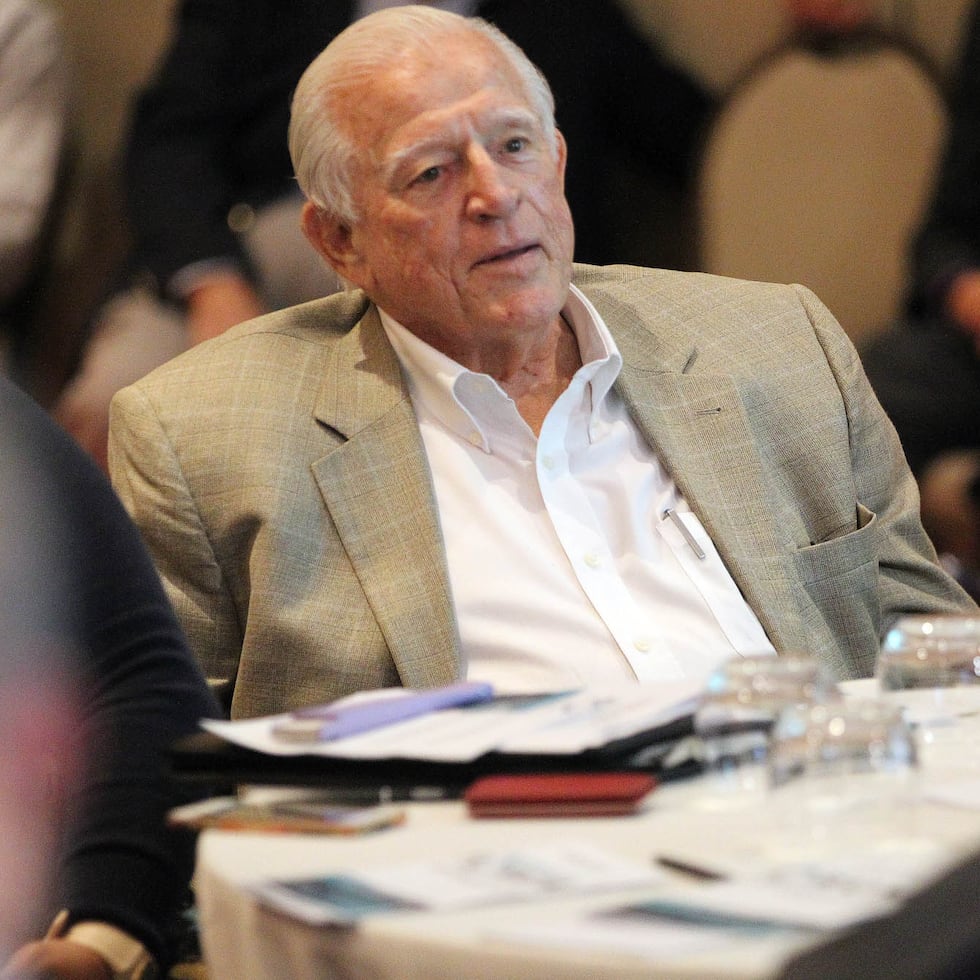 Carlos Romero Barceló, exgobernador de Puerto Rico.