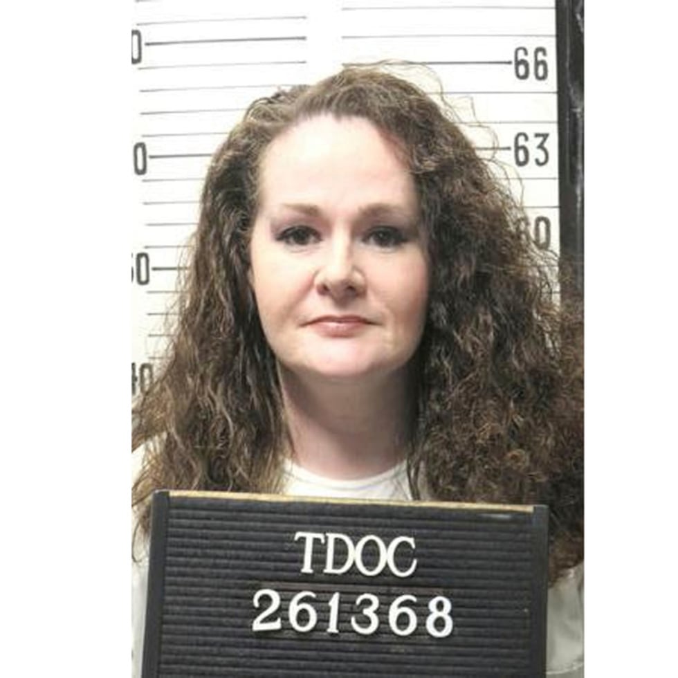 Foto entregada por el Departamento Correccional de Tennessee que muestra a Christa Pike el 12 de enero del 2023. (Departamento Correccional de Tennessee via AP)