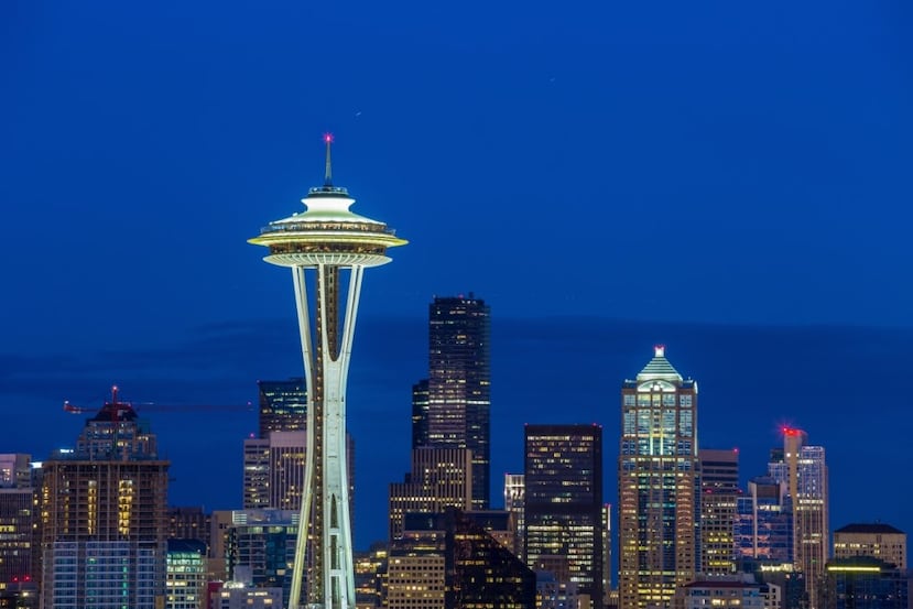 Space Needle, en Seattle.