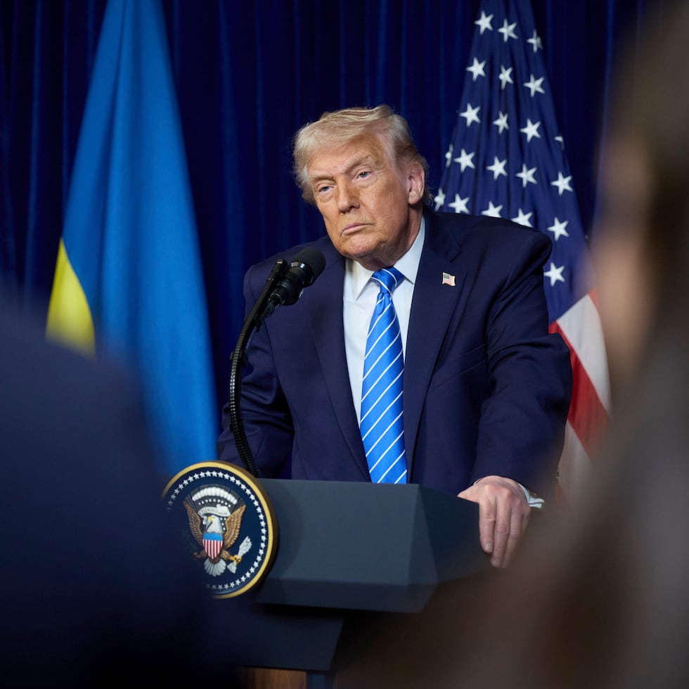 El presidente estadounidense Donald Trump.