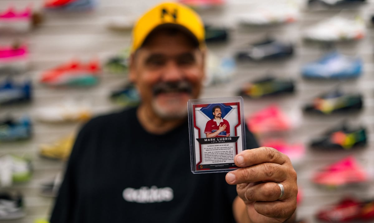 Gol histórico de Mark Lugris para Puerto Rico en 1992 se convierte en tarjeta de colección