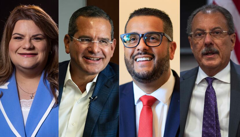 Jenniffer González, Pedro Pierluisi, Jesús Manuel Ortiz y Juan Zaragoza.