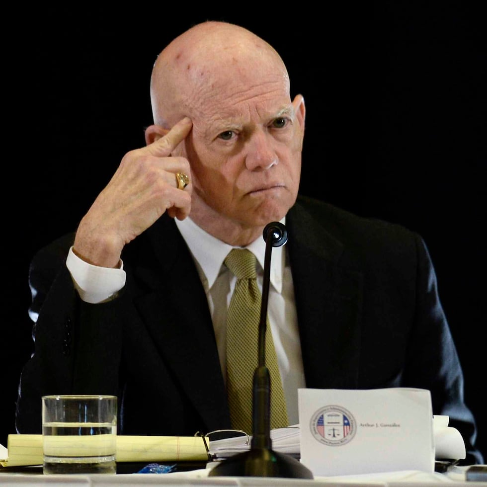 Arthur Gonzalez, presidente de la Junta de Supervisión Fiscal, es uno de los miembros del ente financiero que ha impugnado la destitución ordenada por el presidente Trump.
