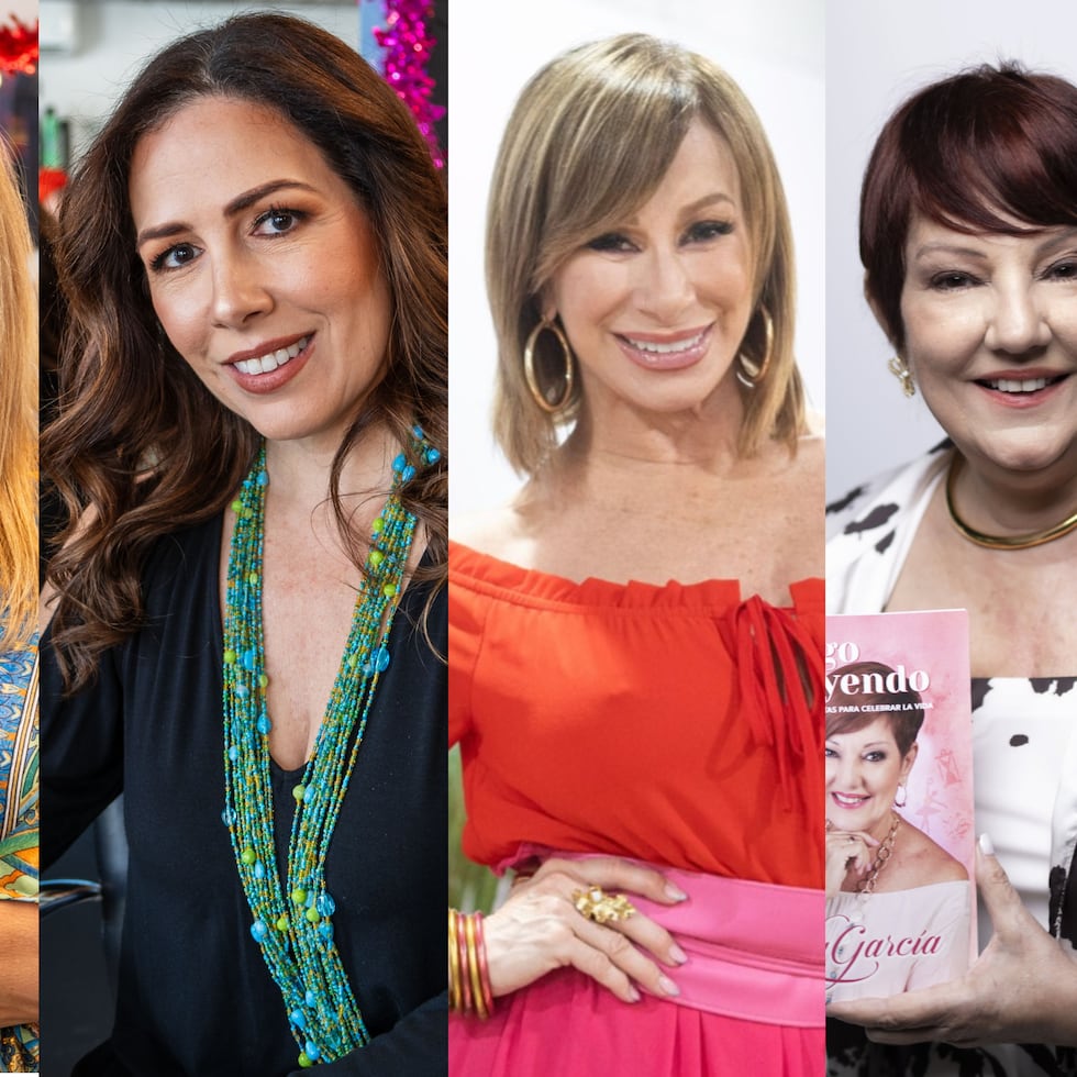 Desde la izquierda, Linnette Torres, Alfonsina Molinari, Sonya Cortés, Lily García y Marian Pabón.