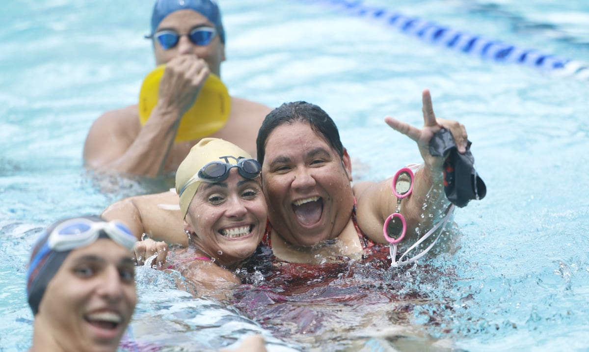 Brazadas por la Inclusión cierra con relevo lleno de emoción y solidaridad