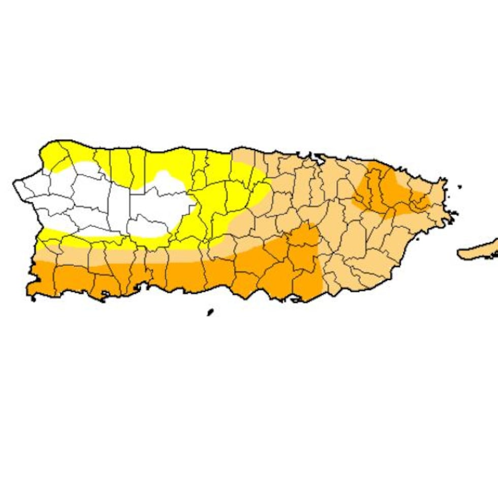 According to the most recent report, 36.01% of Puerto Rico is experiencing moderate drought.