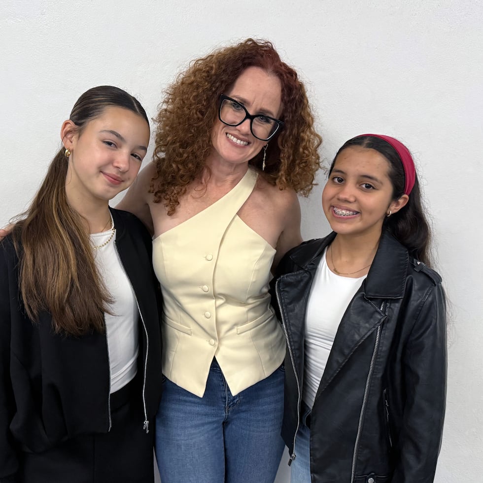 De izquierda a derecha: Sofía Picorelli, Michelle Brava y Valeria Berríos.