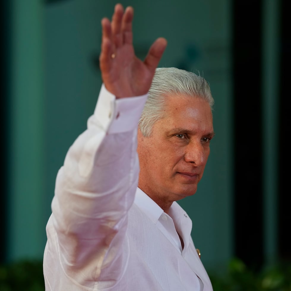 El presidente de Cuba, Miguel Díaz-Canel.