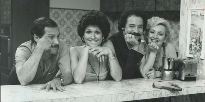 Benito Mateo, Rosita Velazquez, Juan Manuel Lebrón y Awilda Carbia. (Archivo)