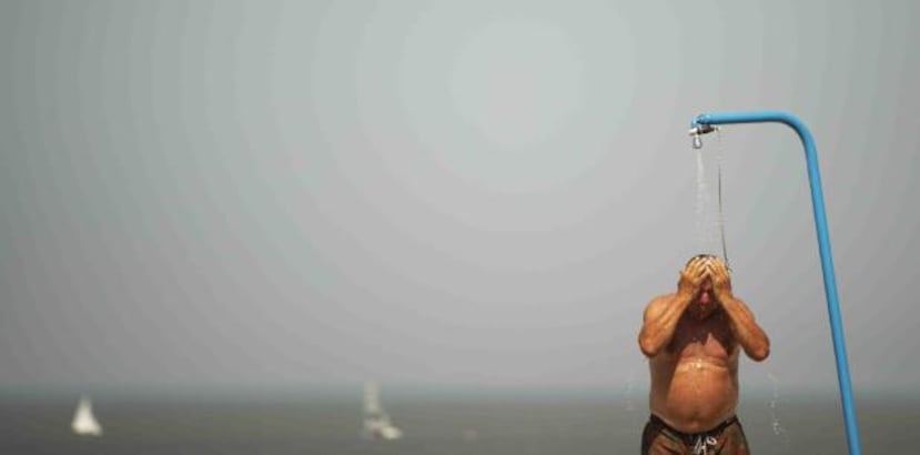 Como muchas otras partes del oeste de Europa, Bélgica soportó el jueves el día de más calor en los registros. (AP / Francisco Seco)