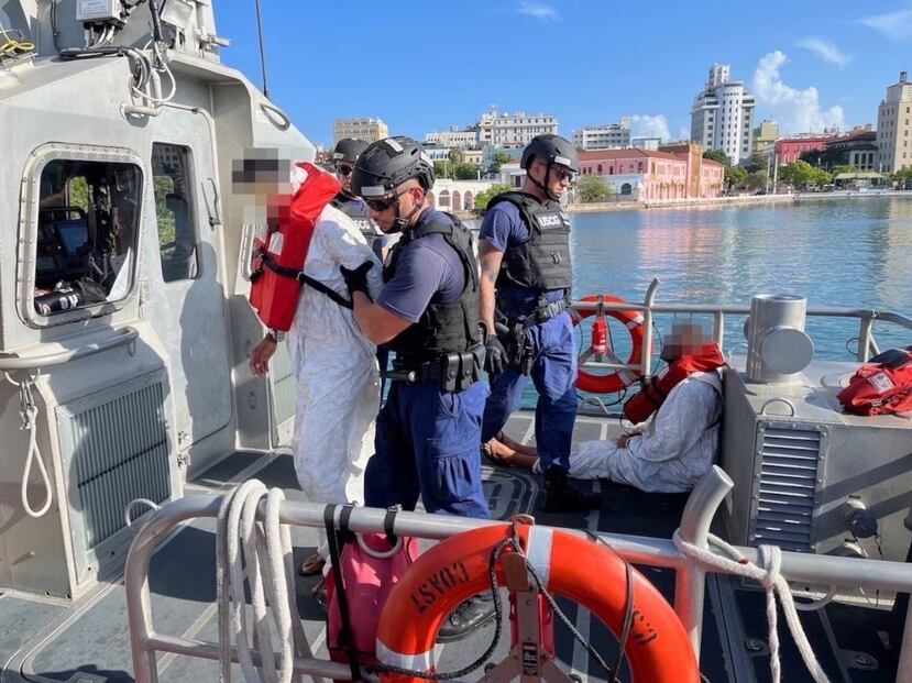 El arresto de los supuestos contrabandistas ocurrió en San Juan.