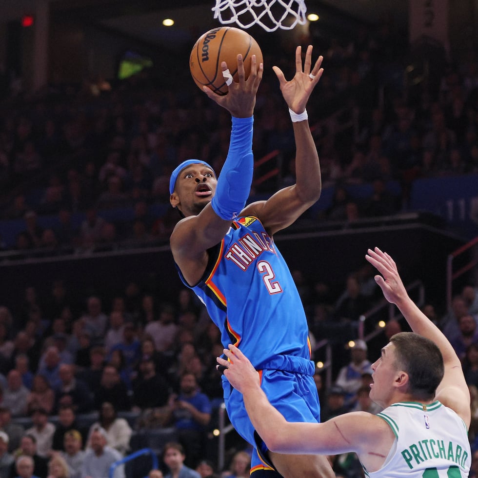 Shai Gilgeous-Alexander (2) y el Thunder marcan el paso en la Conferencia Oeste.