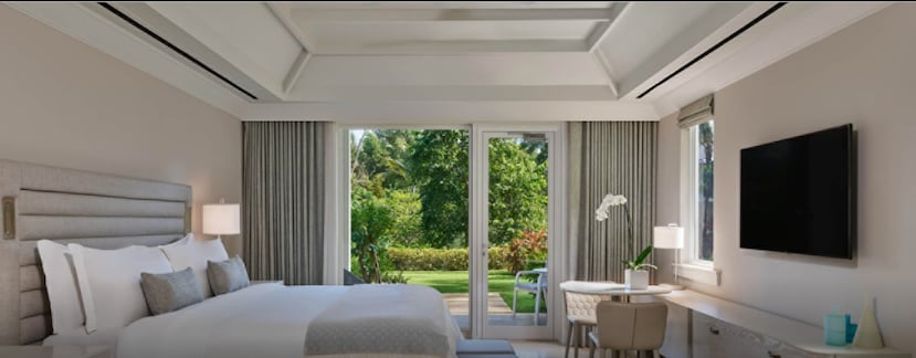 Como parte del cambio de bandera, de St. Regis a Four Seasons, Paulson Puerto Rico renovó las 139 habitaciones del Bahía Beach Resort en Rio Grande.