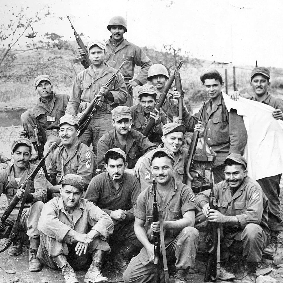 Los Borinqueneers en Corea.
-----