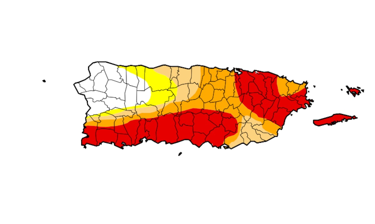 Remanente de Dolly reduce sequía extrema en Puerto Rico de 44.45% a 40.99%