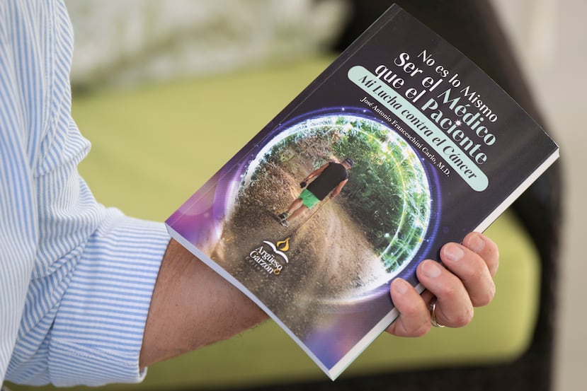 El libro del psiquiatra puertorriqueño José Franceschini, "No es lo mismo ser médico que el paciente" ayudó mucho en la recuperación de Ferdinand Pérez, al punto que con la ayuda de varios amigos adquirió 1,000 copias, las cuales repartirá a paciente de cáncer en la isla.