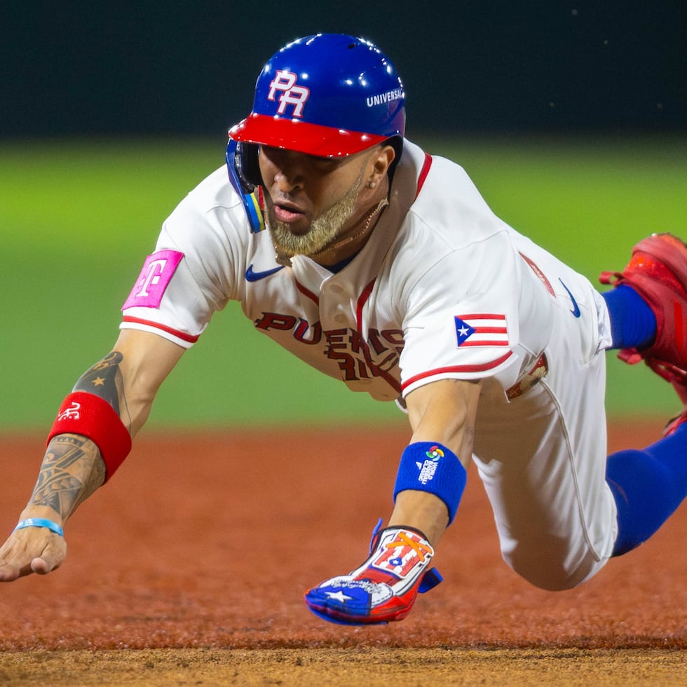 Eddie Rosario has served as Puerto Rico's designated hitter in the Classic.