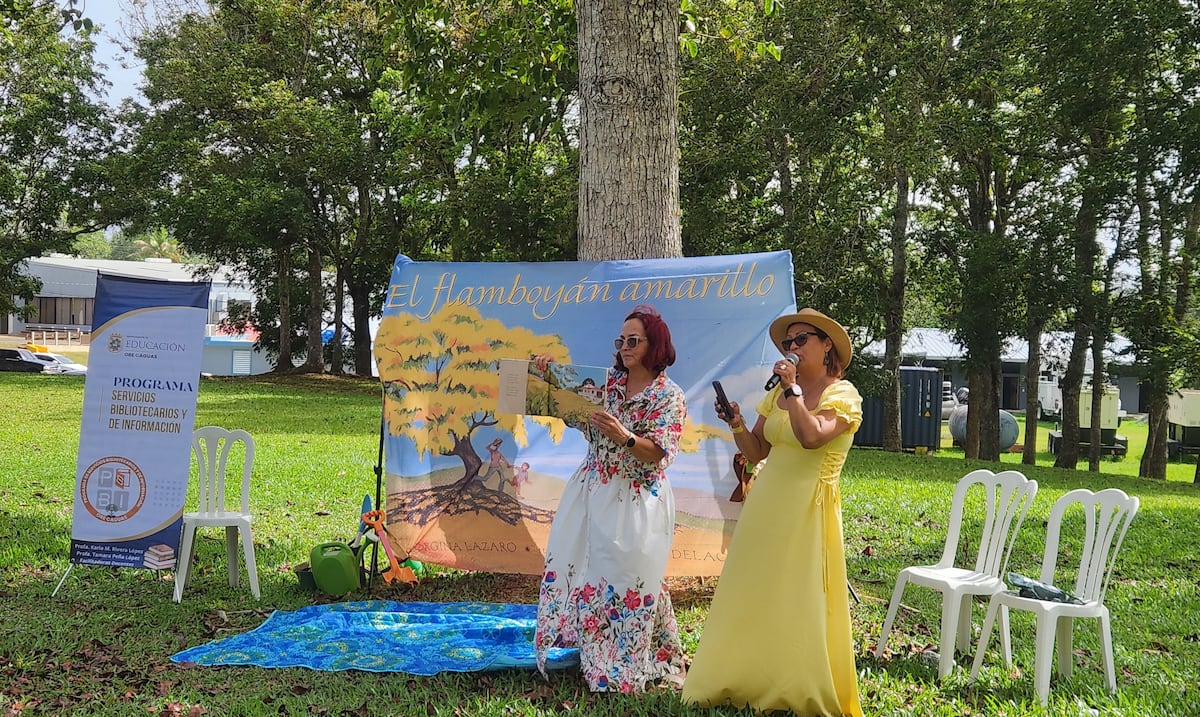 Región educativa de Caguas celebra el 21.° Maratón Puertorriqueño de Lectura en Cidra