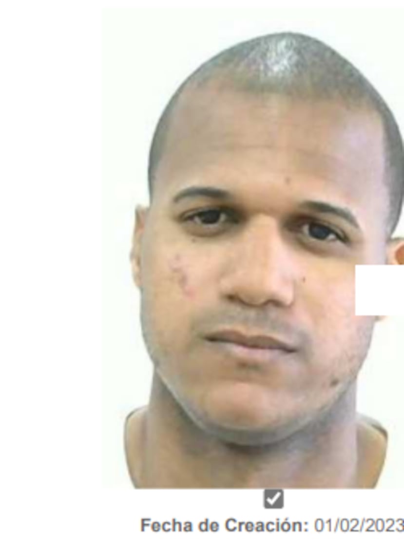 Fotografía difundida por el FBI sobre Jelson Juriel “Jay” Calderón Carrasquillo.