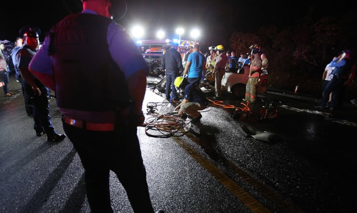 Motorista de 43 años fallece tras accidente en Moca