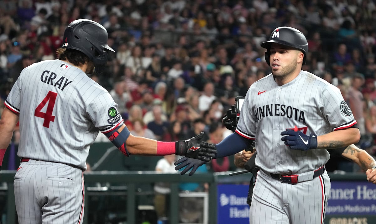 Víctor Caratini conecta su quinto jonrón pero los Twins caen ante Arizona 9-5