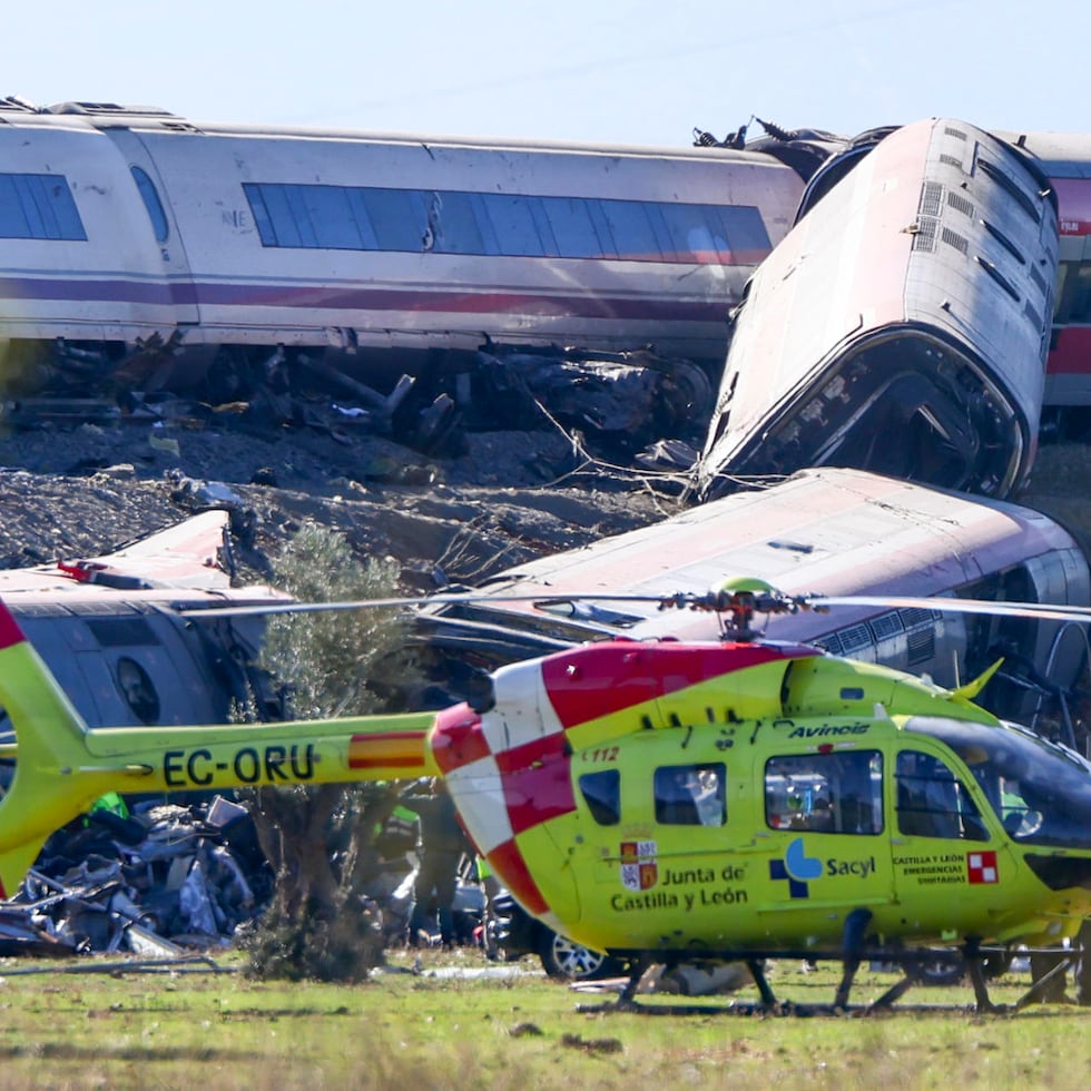 Dos trenes de alta velocidad, uno de Renfe y otro de Iryo, han colisionado a primera hora de este miércoles.
