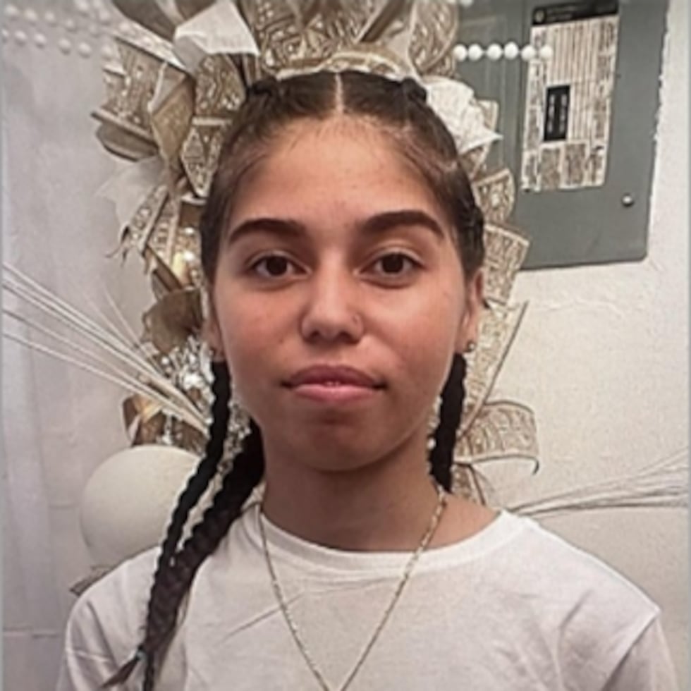 Miriathny Dialyan Avilés Rodríguez fue reportada como desaparecida el 28 de diciembre.