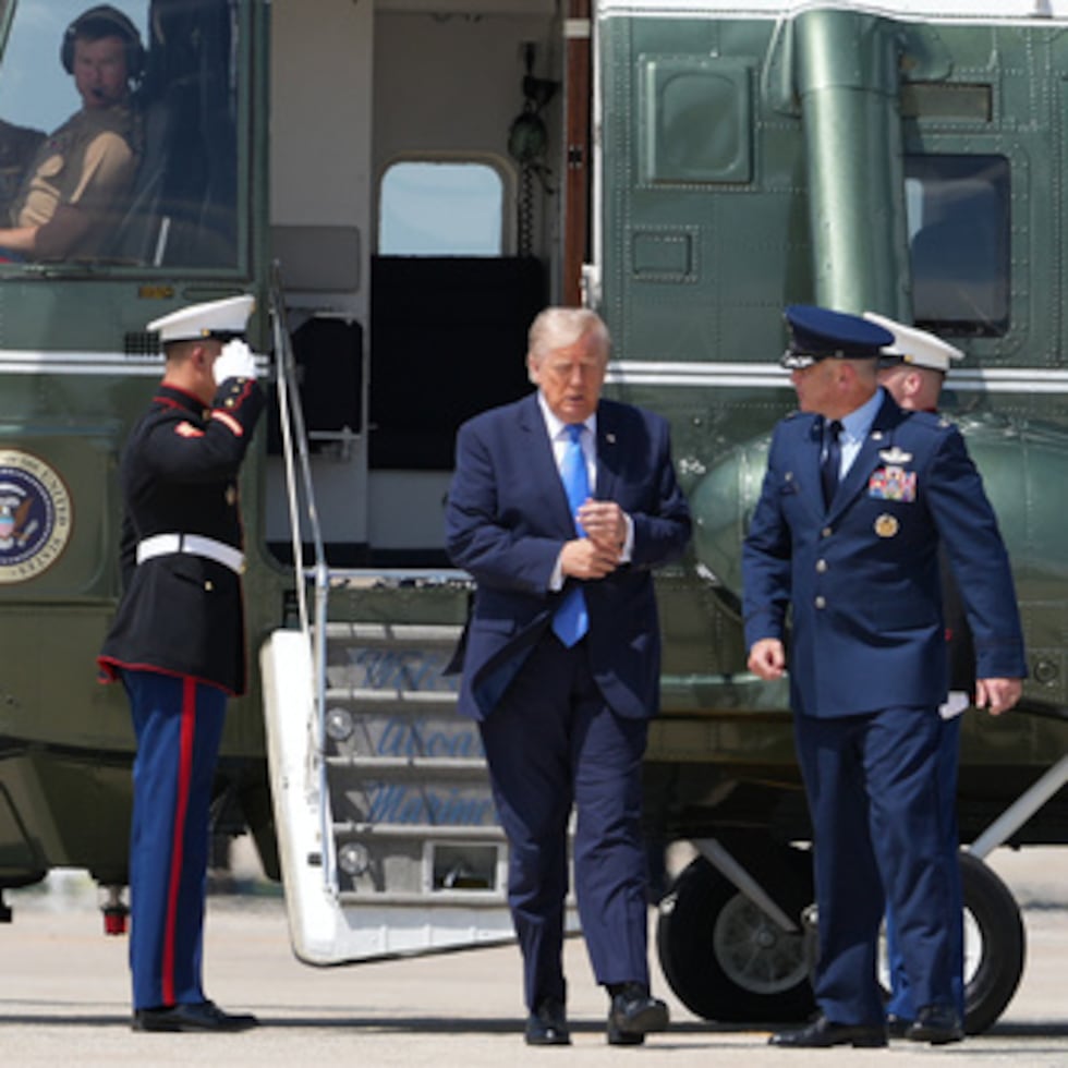 El presidente de Estados Unidos, Donald Trump.