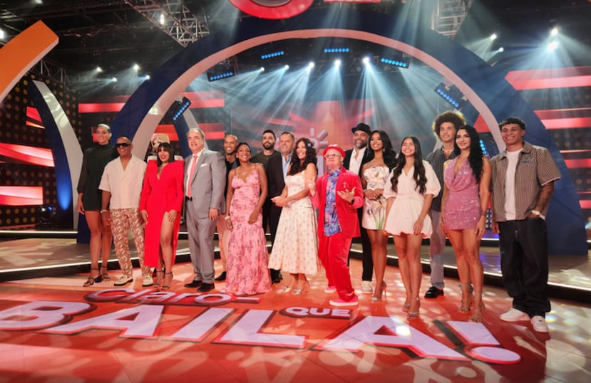 Participantes de la segunda temporada de "¡Claro que baila!".