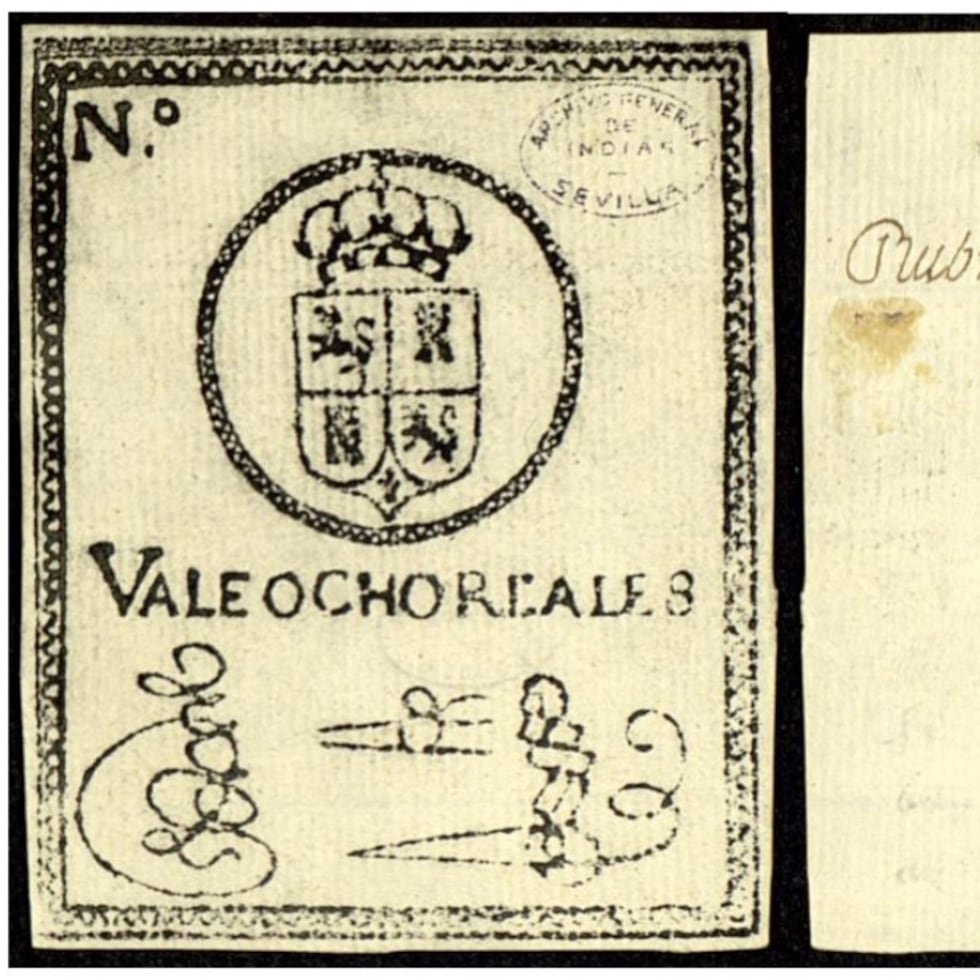 El papel moneda de Puerto Rico de 1781, fabricado por la falta del Situado Mexicano, es el más antiguo reportado hasta el momento en la isla.
