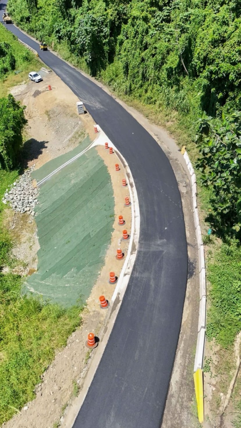 Carretera PR-970, en Naguabo.