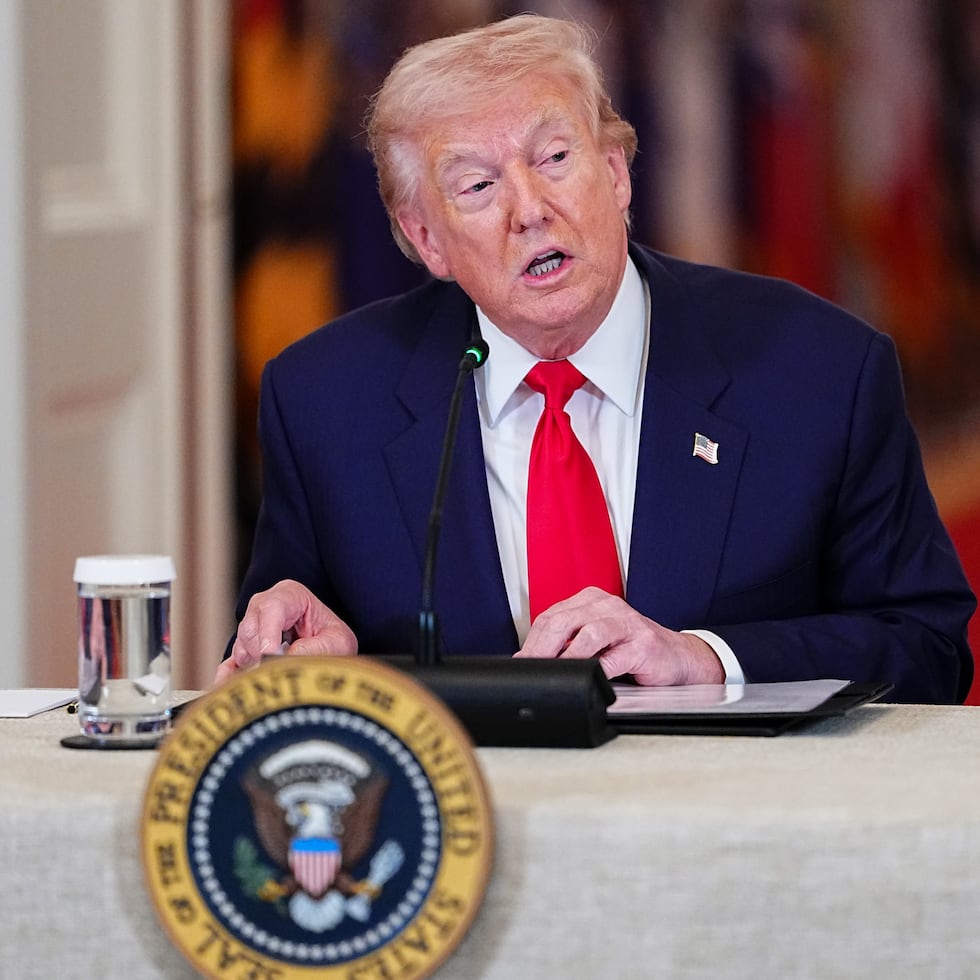 El presidente de Estados Unidos, Donald Trump.