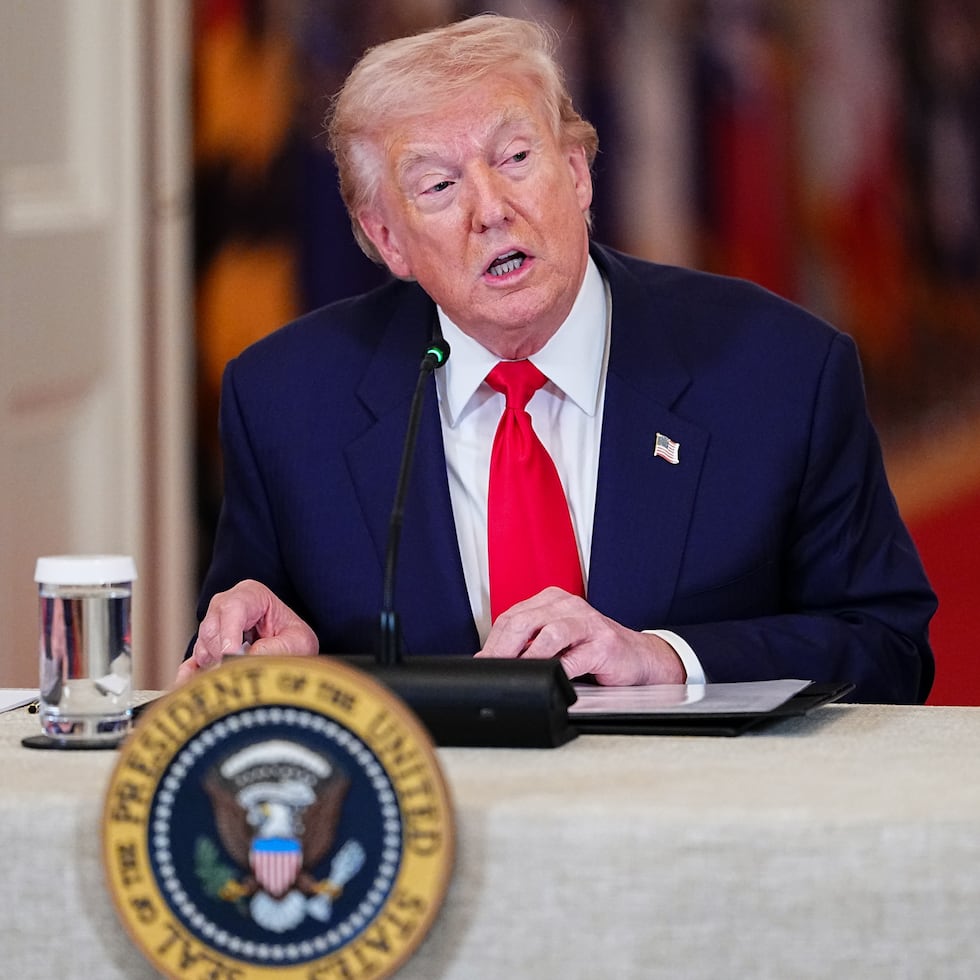 El presidente de Estados Unidos, Donald Trump.