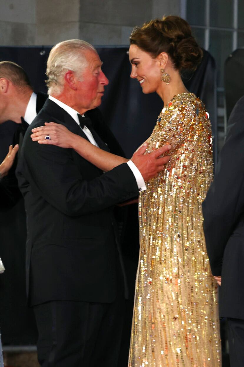 El príncipe Charles y Kate. (AP)