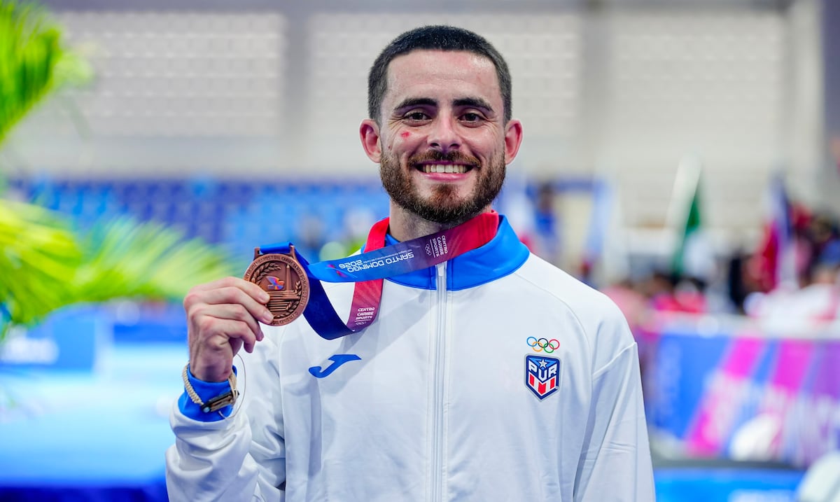 Luis Torres consigue bronce en el karate y Puerto Rico cierra con tres medallas en esta disciplina