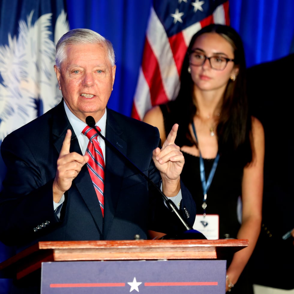 Lindsey Graham tras ganar la primaria al Senado