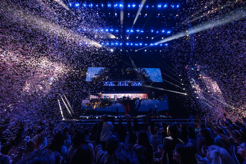 Palacio de los Deportes en México.