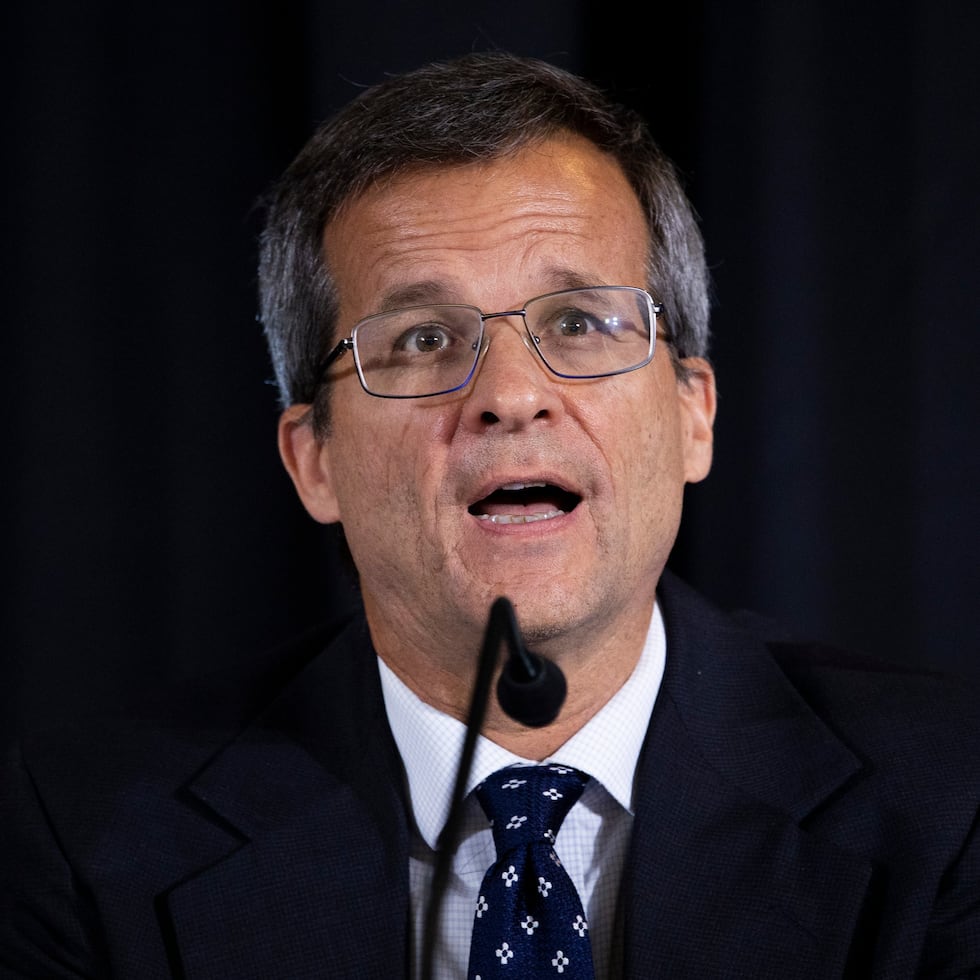 In a file photo, David A. Skeel, former chairman of the Fiscal Oversight Board.