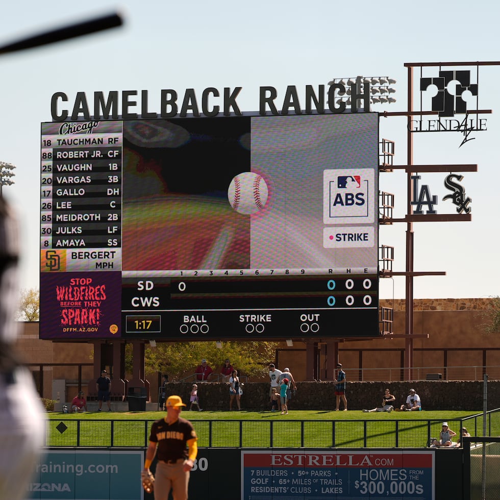 El Sistema Automatizado de Bolas y Strikes (ABS, por su siglas en inglés) se estrenará esta campaña 2026 de las Grandes Ligas.