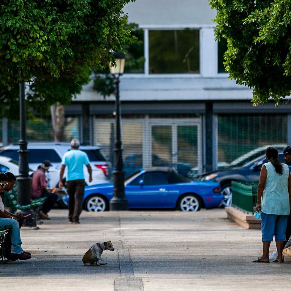 Foto del casco urbano de Guayama.