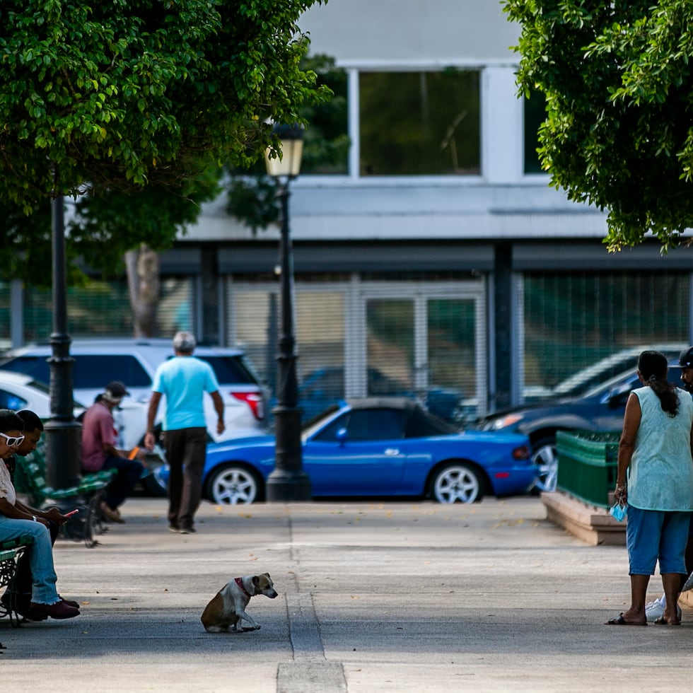 Foto del casco urbano de Guayama.