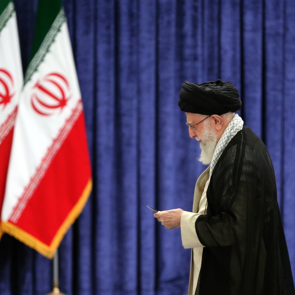El líder supremo iraní, el ayatolá Ali Jameneí.