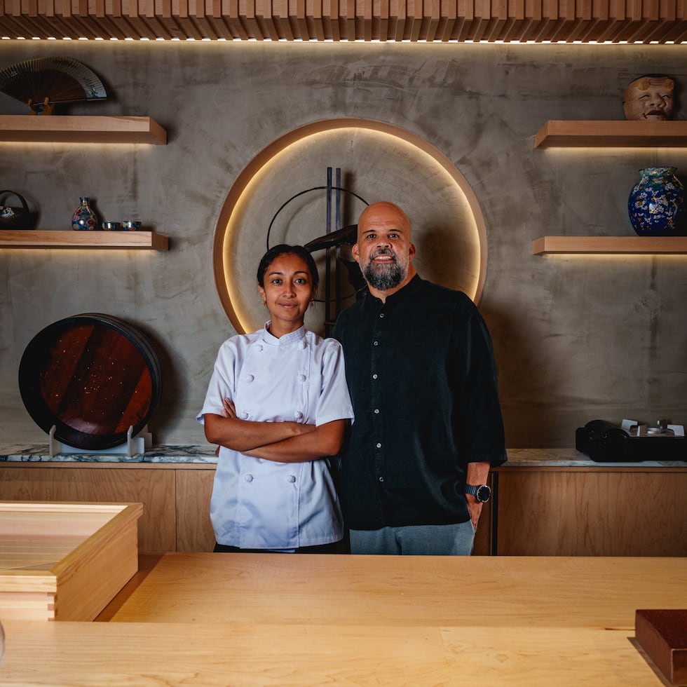 Los chefs de Godai by Sakana: chefs César Vega y Daysi Rincón Aguilera.