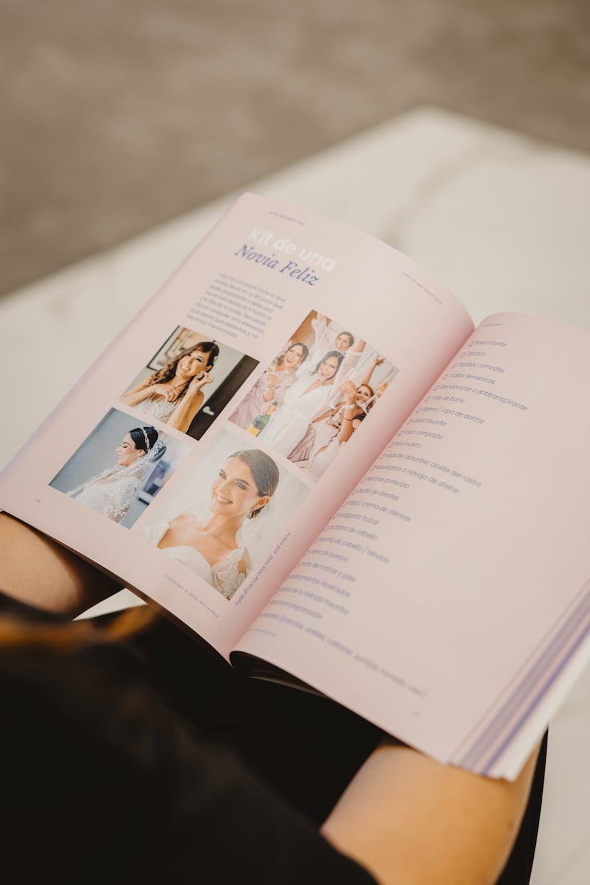 La guía ilustrada, práctica y emotiva, acompaña a la novia hasta el gran día de su boda.