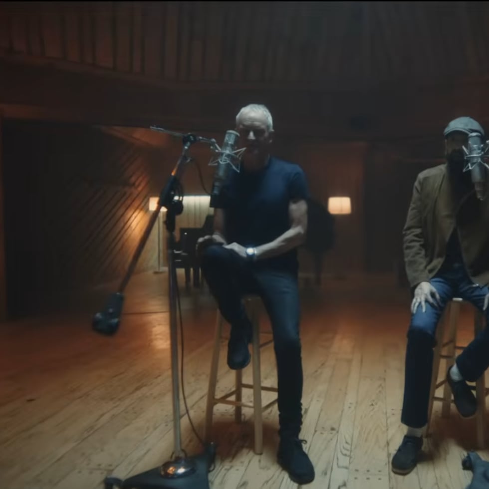 Sting y Juan Luis Guerra.